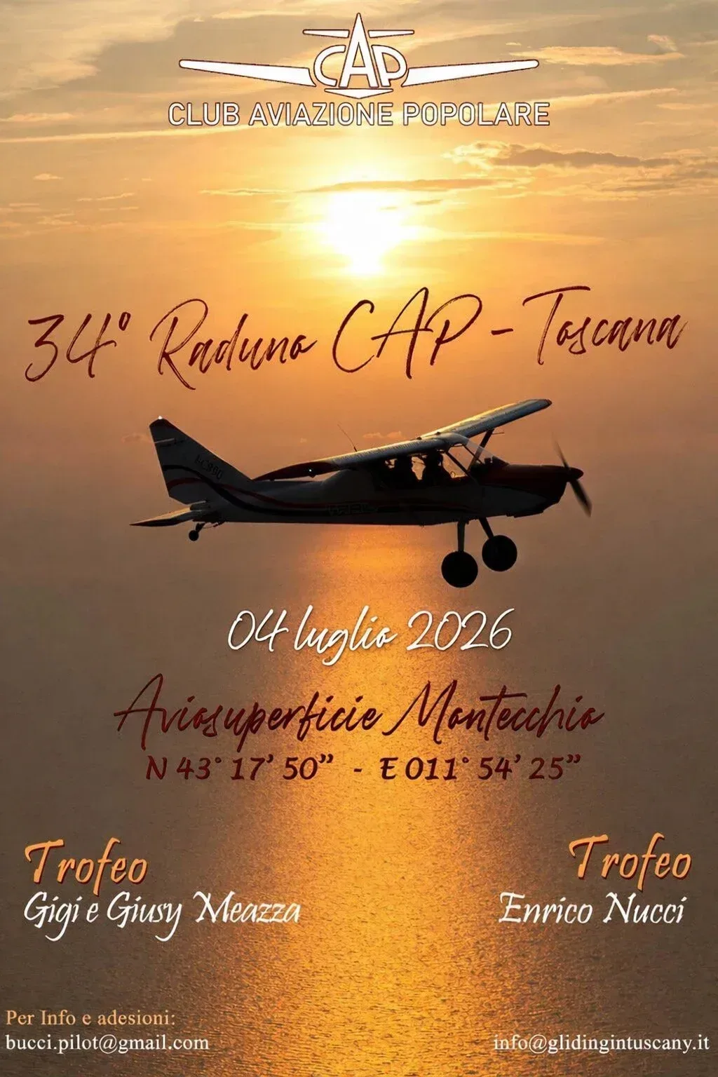 34° Raduno CAP Toscana 2026