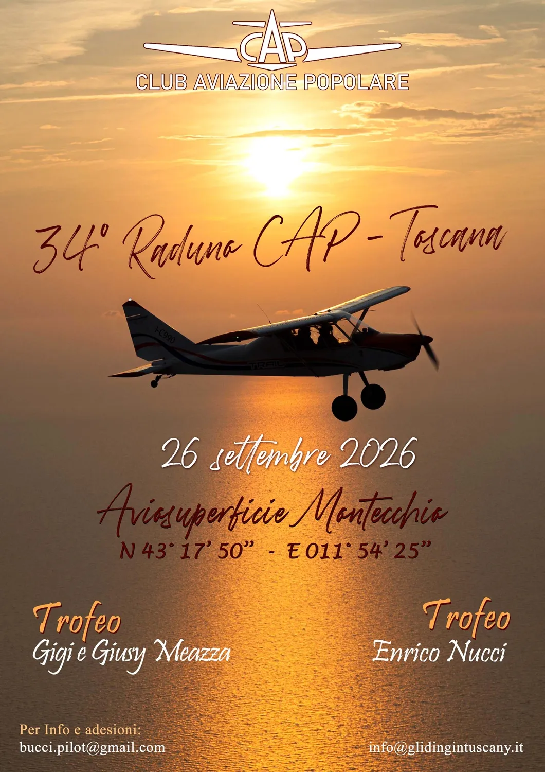 34° Raduno CAP Toscana 2026